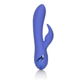 California Dreaming Beverly Hills Bunny Blue Silicone Rechargeable Massager with 10 Vibration Functions and 3 Shaft Rotation Speeds VIBRATORS-RABBIT